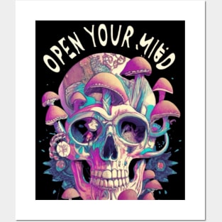 open your mind Posters and Art